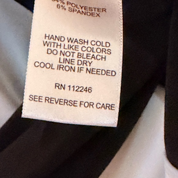 Sami & Jo Black and White Maxi Dress Size 1X - Picture 7 of 8